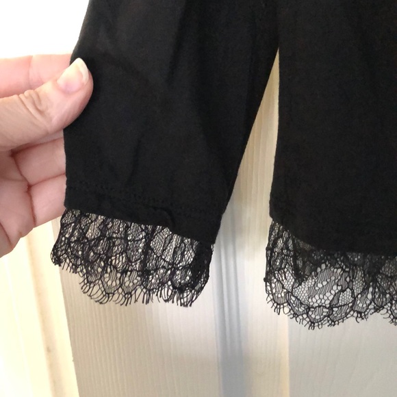 Splendid Cold Shoulder top with lace detail - Picture 5 of 7